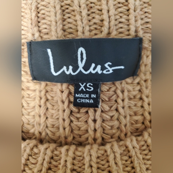 Lulus Size XS Colorblock Chevron Knit Sweater - Picture 4 of 6